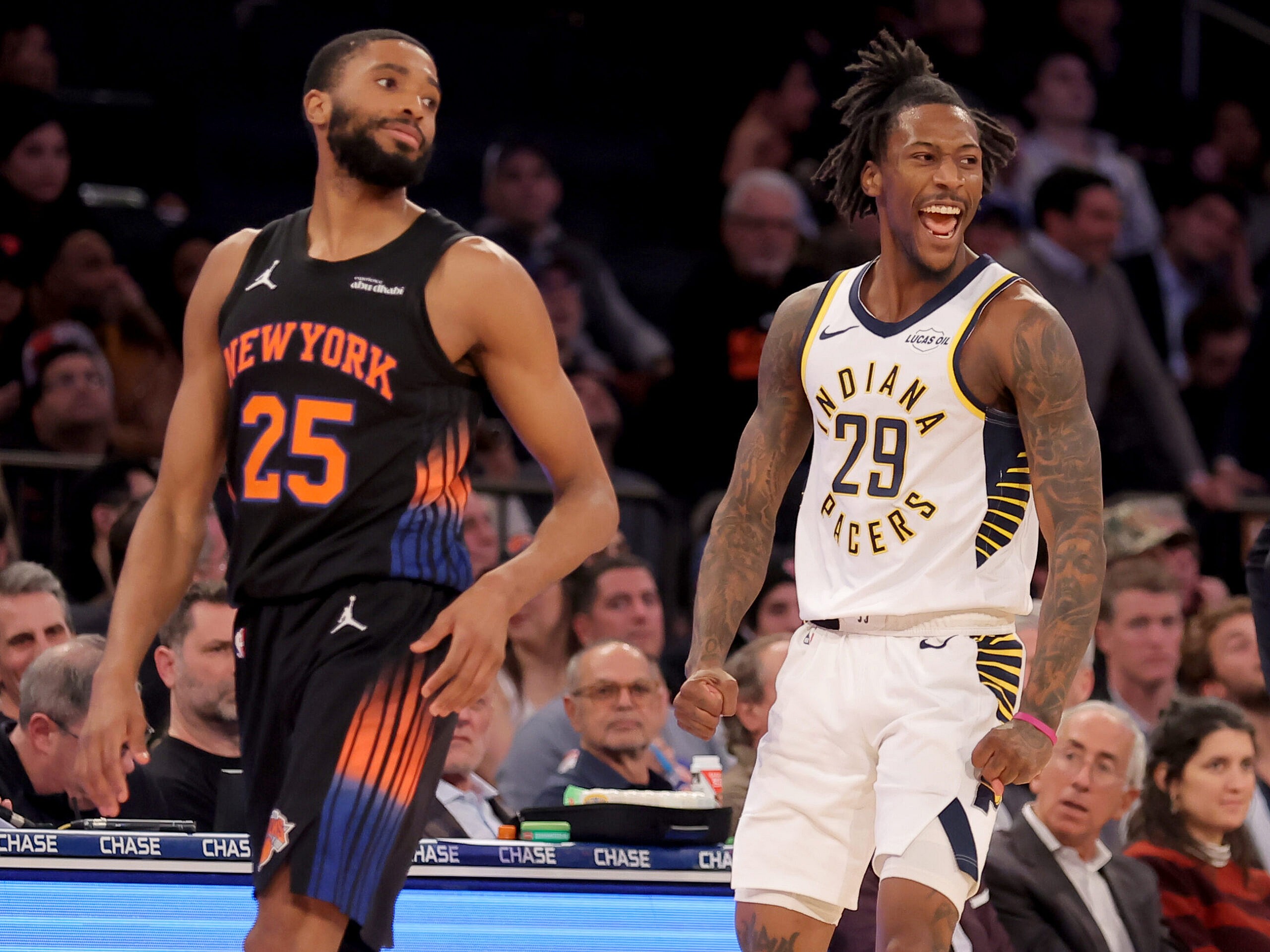 NBA: Indiana Pacers at New York Knicks