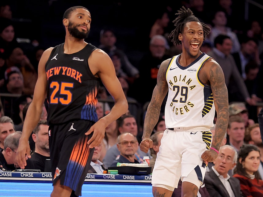 NBA: Indiana Pacers at New York Knicks