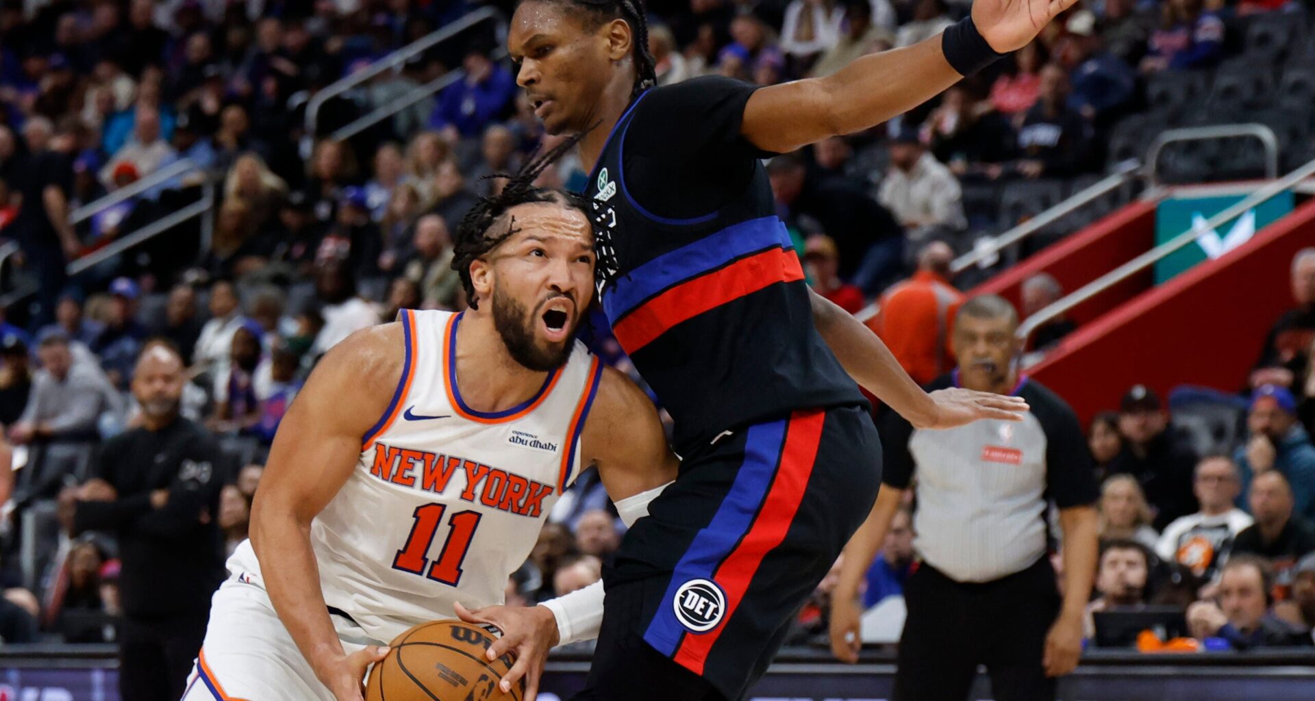 Knicks’ Jalen Brunson can’t get past physical Pistons defense