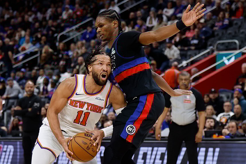 NBA: New York Knicks at Detroit Pistons
