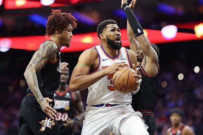 NBA: New York Knicks at Philadelphia 76ers