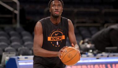 Knicks’ Mike Brown to cut Mohamed Diawara’s minutes temporarily