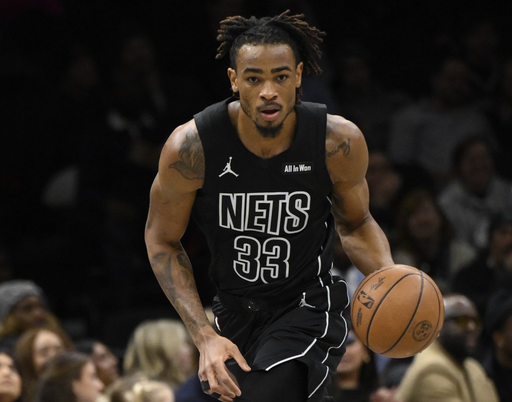 Nic Claxton sprained his right ankle in practice and may miss the Nets' game against the Cavaliers on Thursday in Cleveland.