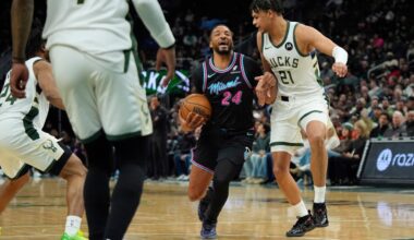 Can Erik Spoelstra make defense work with Herro, Powell?