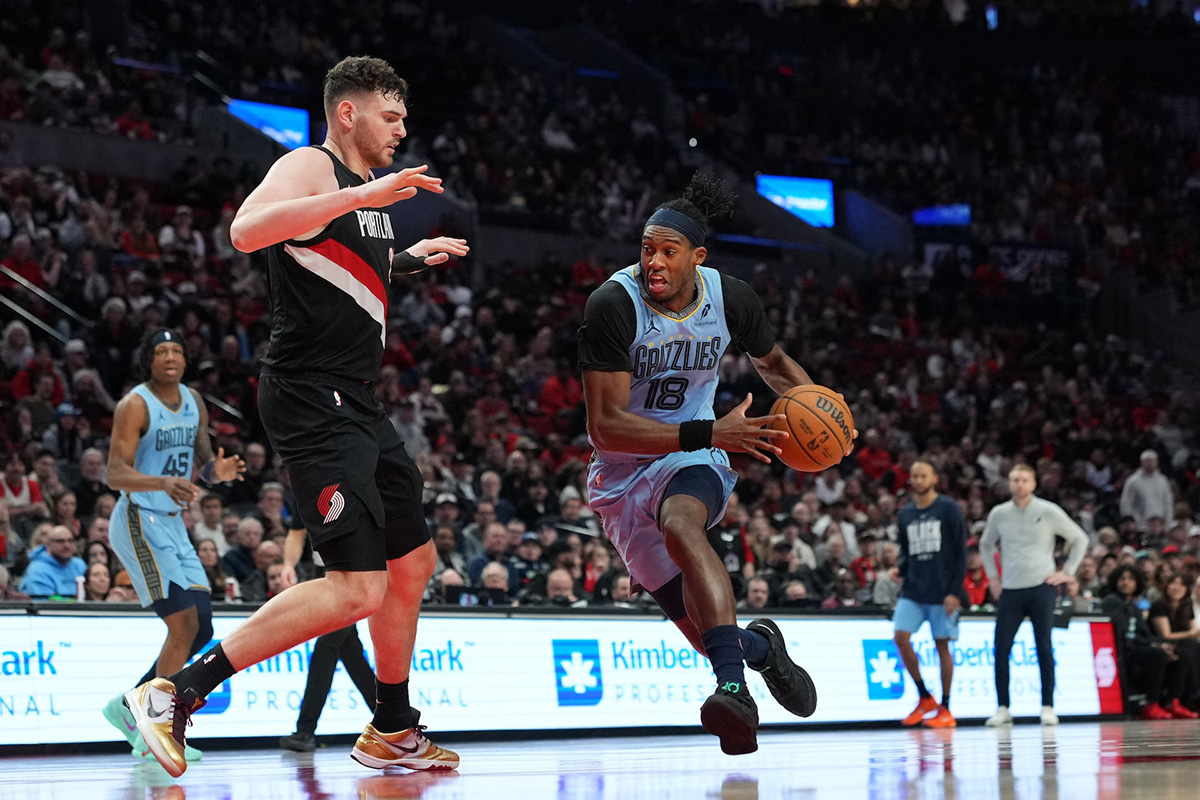 Grizzlies Can’t Fend Off Late Rally in Loss to Trail Blazers