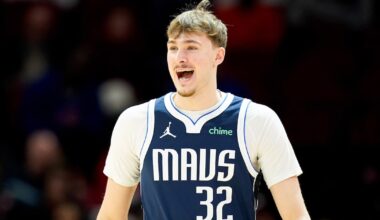 Mavericks forward Cooper Flagg wins Rookie of the Month yet again