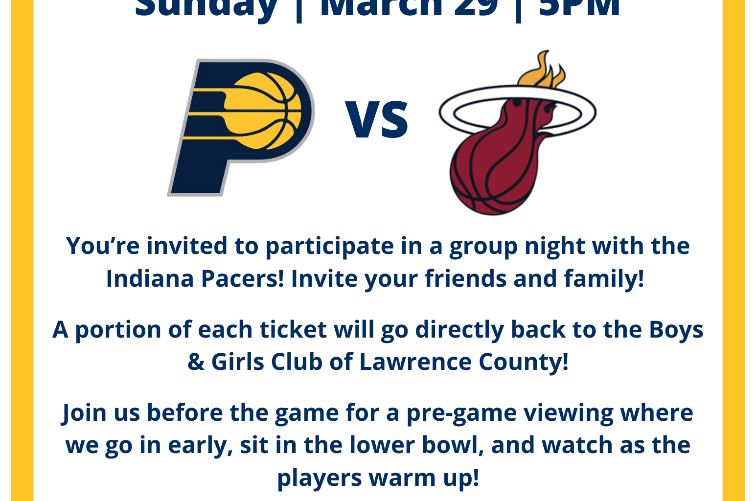 Boys & Girls Club ticket deadline is today for Pacers fundraiser night