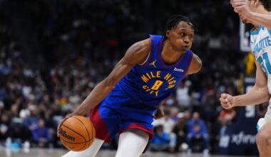 Peyton Watson Diagnosed With Grade 2 Hamstring Strain