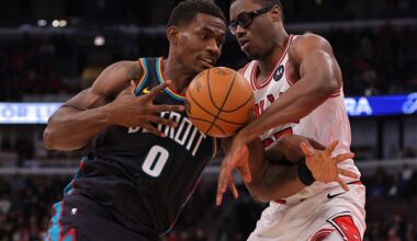 Duren with 26 points, 13 rebounds in return, Pistons top Bulls 126-110 for 5th straight win