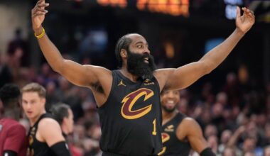 Cleveland Cavaliers’ James Harden turns playmaker in home debut
