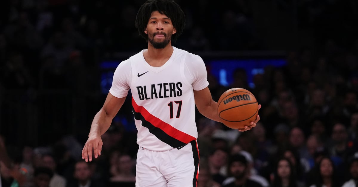 Portland Trail Blazers guard Shaedon Sharpe diagnosed with stress reaction in left fibula