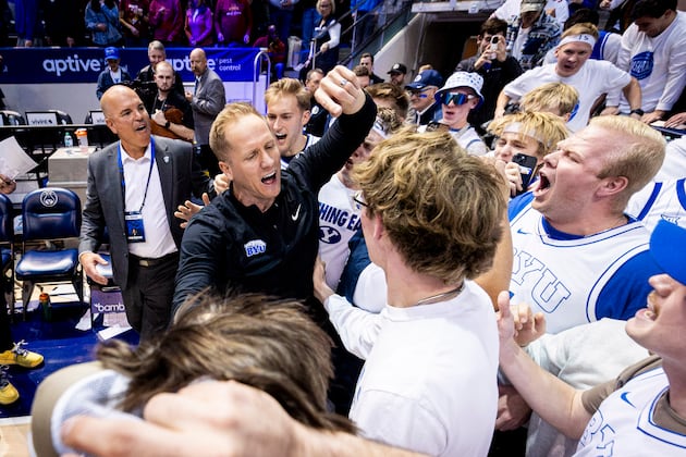 Social media reacts to BYU's huge upset win over No. 6 Iowa State – Deseret News