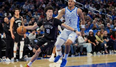 Nets point guard Nolan Traoré takes over the team’s pilot seat