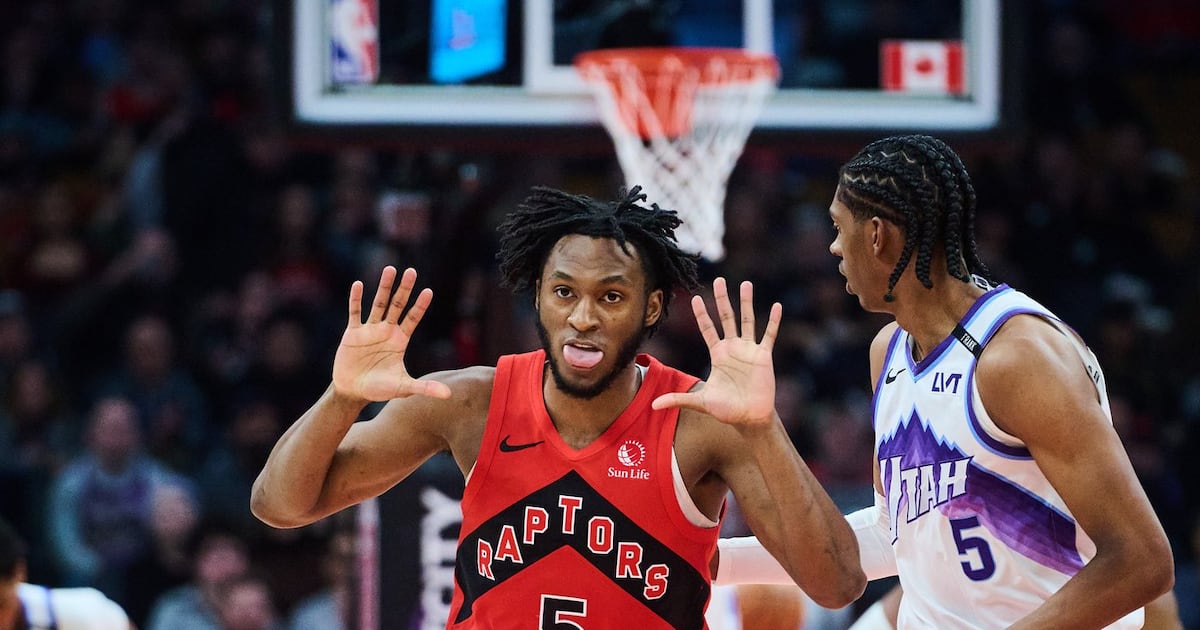 Toronto Raptors guard Immanuel Quickley will play against Indiana Pacers