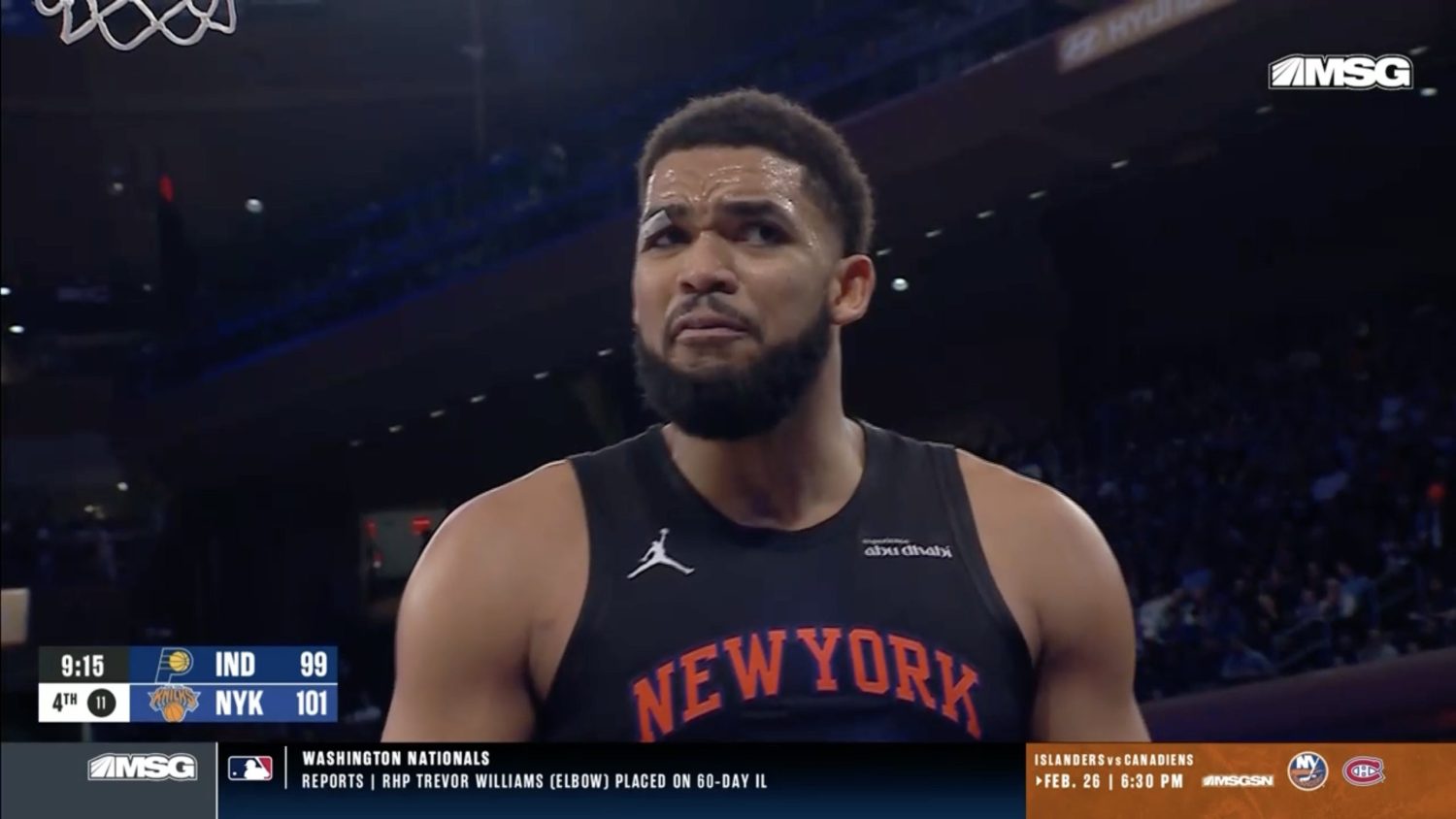 Mike Breen tired of Karl-Anthony Towns complaining to refs