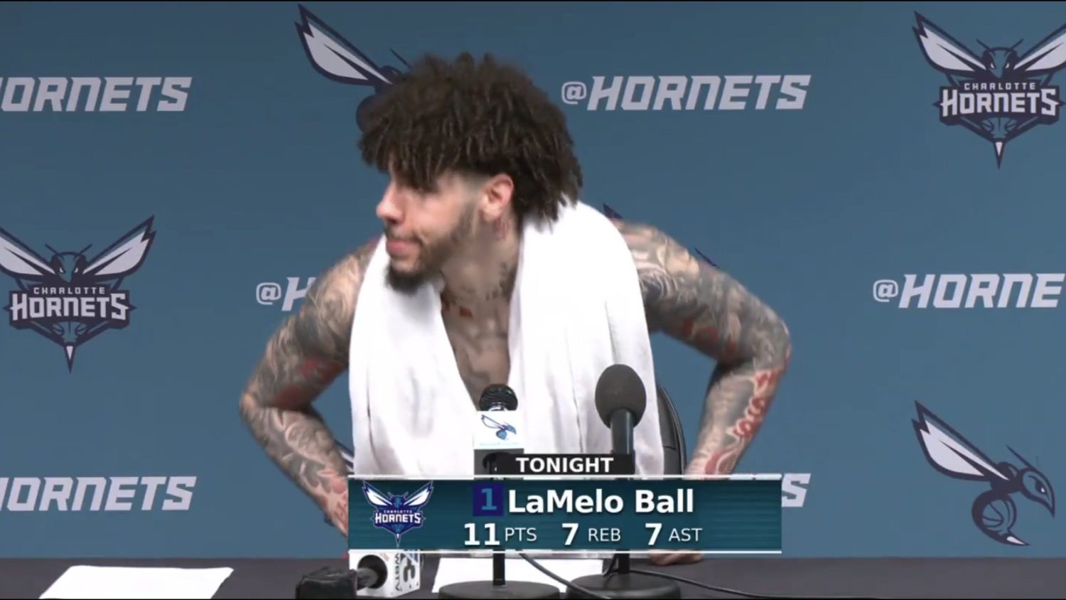 LaMelo Ball abruptly leaves reporters amid car crash questions