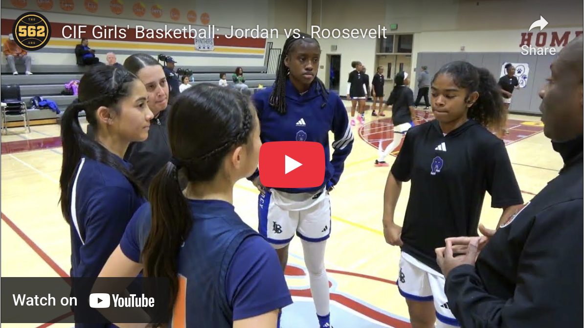 Jordan vs. Roosevelt, CIF Girls’ Basketball – The562.org