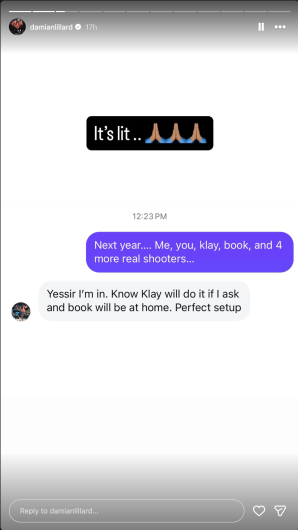 Damian Lillard, Steph Curry, Warriors