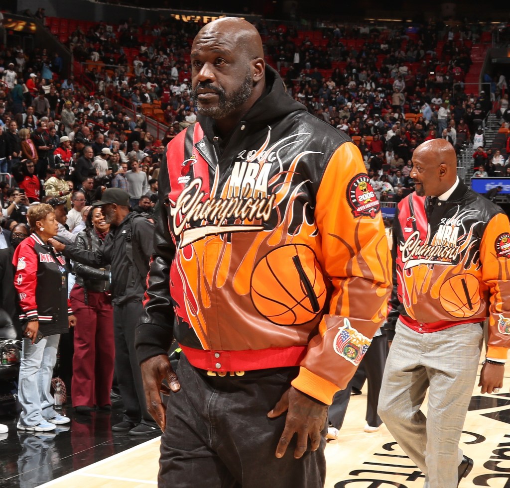 Shaquille O'Neal at this past All-Star Game Weekend.