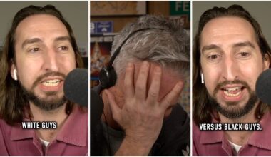 'White guys vs Black guys'