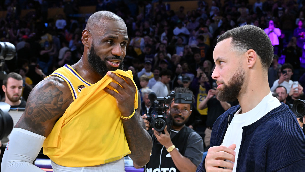 LeBron glad Steph Curry prioritizing health amid knee injury – NBC Sports Bay Area & California