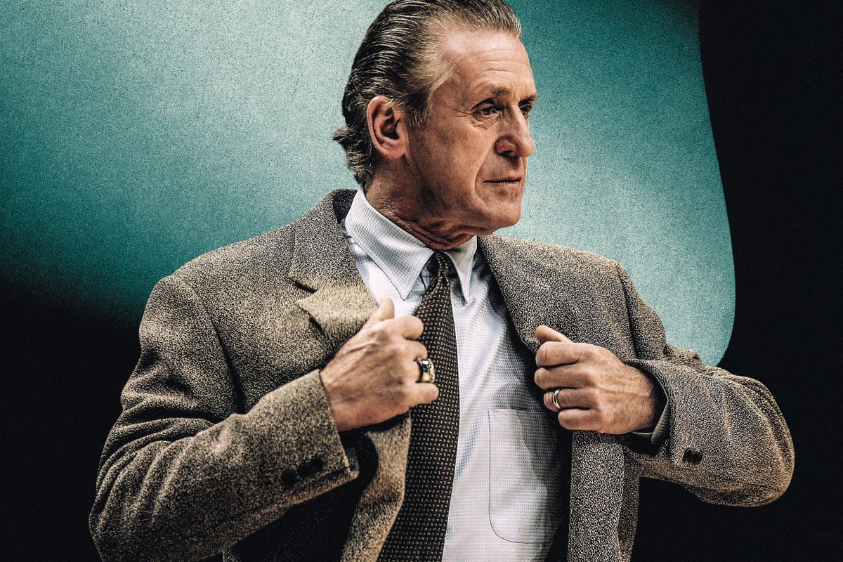 Pat Riley thinks a suit makes a more effective leader. He might be right