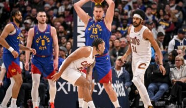 Nikola Jokic on late turnover, Nuggets skid after loss to Cavaliers