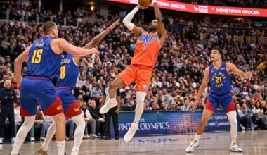 Nuggets ran out of gym in first rematch with Thunder since 2025 playoffs