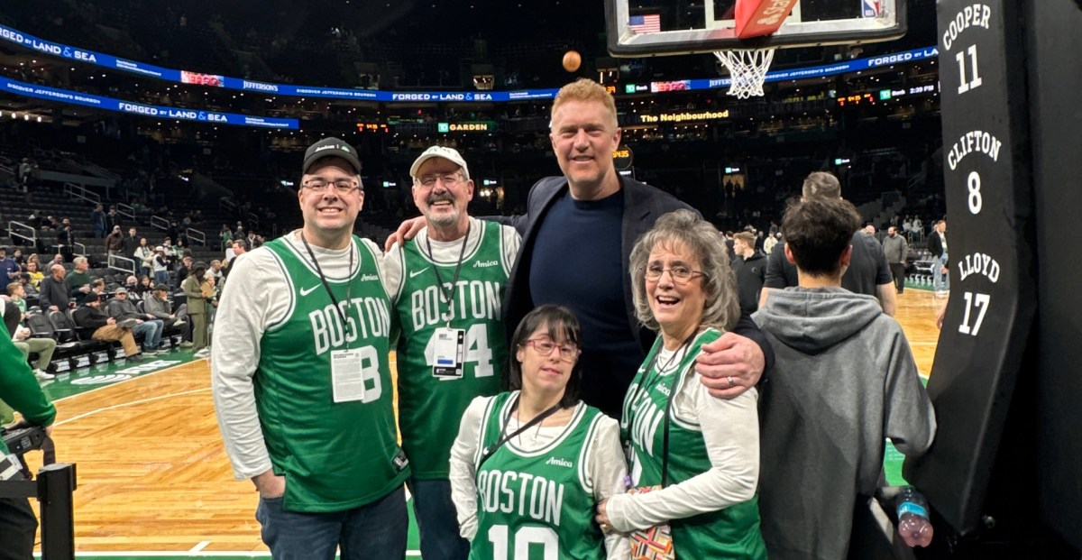 How the Celtics celebrated a Special Olympian’s lifelong message: “You can do anything”