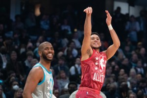 Devin Booker 3-point contest Phoenix Suns 2026 NBA All-Star weekend NBA All-Star game When is the 3-point contest