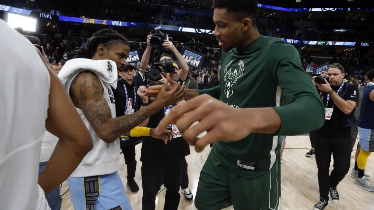 Bucks' Ja Morant trade rumor would flip Giannis Antetokounmpo news on its head image