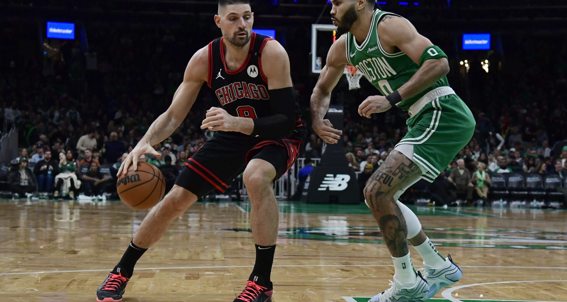 BREAKING: Bulls' Nikola Vucevic Traded to Celtics for Anfernee Simons