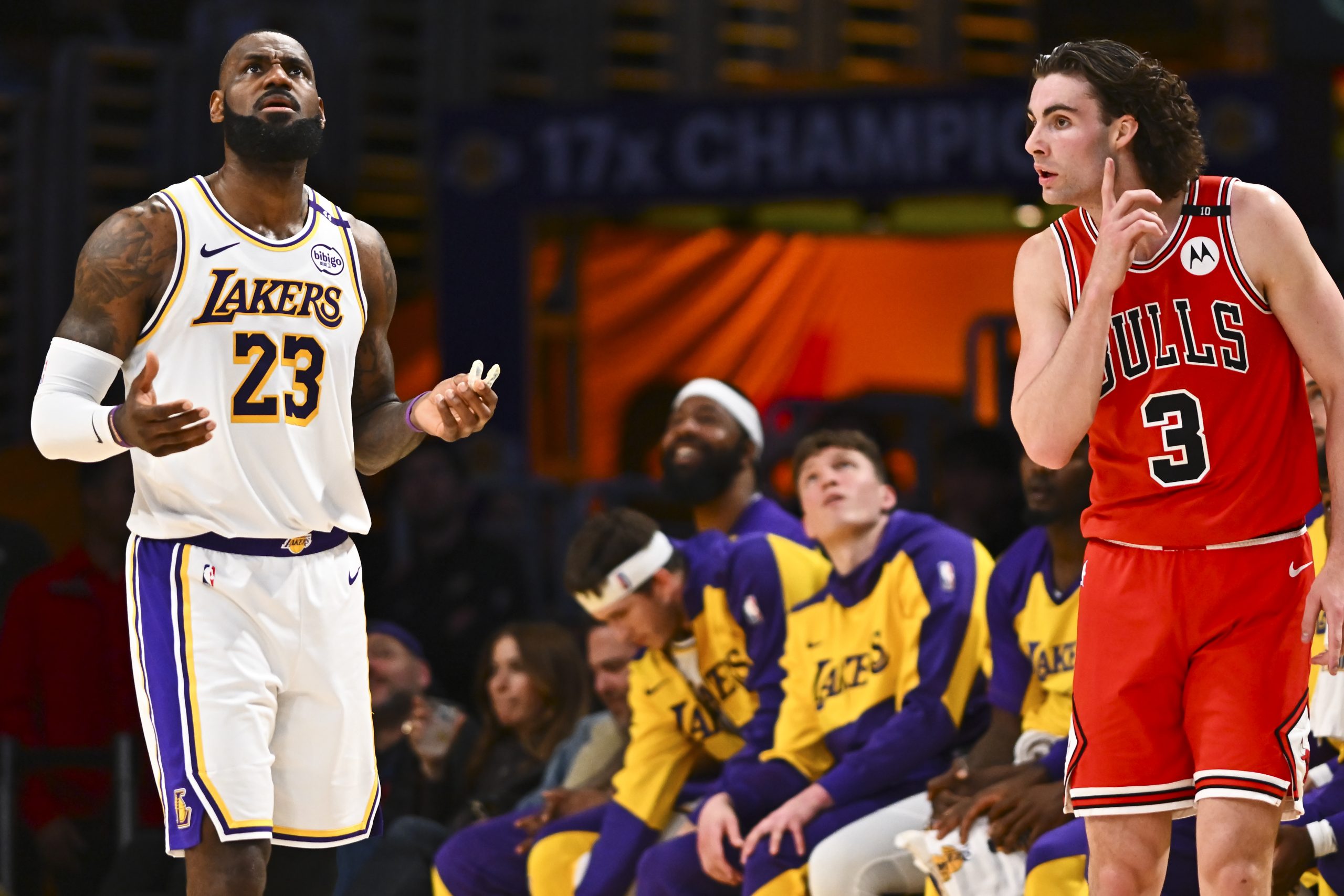 NBA: Chicago Bulls at Los Angeles Lakers