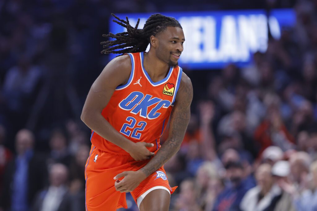 Thunder role players Cason Wallace