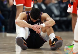 Devin Booker Devin Booker injury Devin Booker injured Devin Booker ankle Phoenix Suns Atlanta Hawks Suns fans react