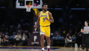 Is Bronny James playing for Lakers tomorrow vs. Knicks? image