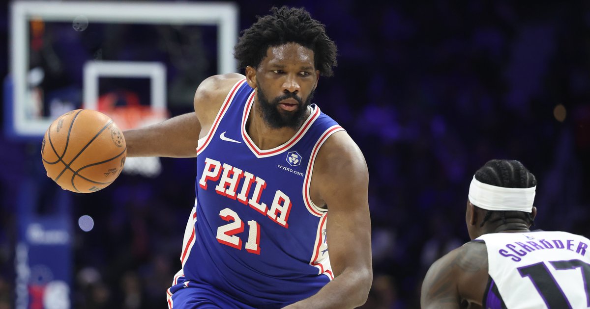 Joel Embiid questionable for Sixers-Knicks on Wednesday