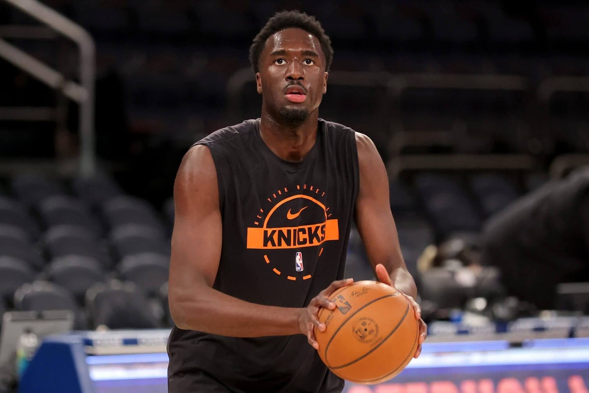 Knicks rookie Mohamed Diawara fell in love with basketball by watching his sister
