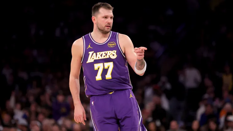 Lakers' $90M Luka Doncic perfect lob threat reportedly on trade block amid Clippers-Cavs buzz image