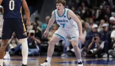 Kon Knueppel seen practicing ahead of three-point contest image