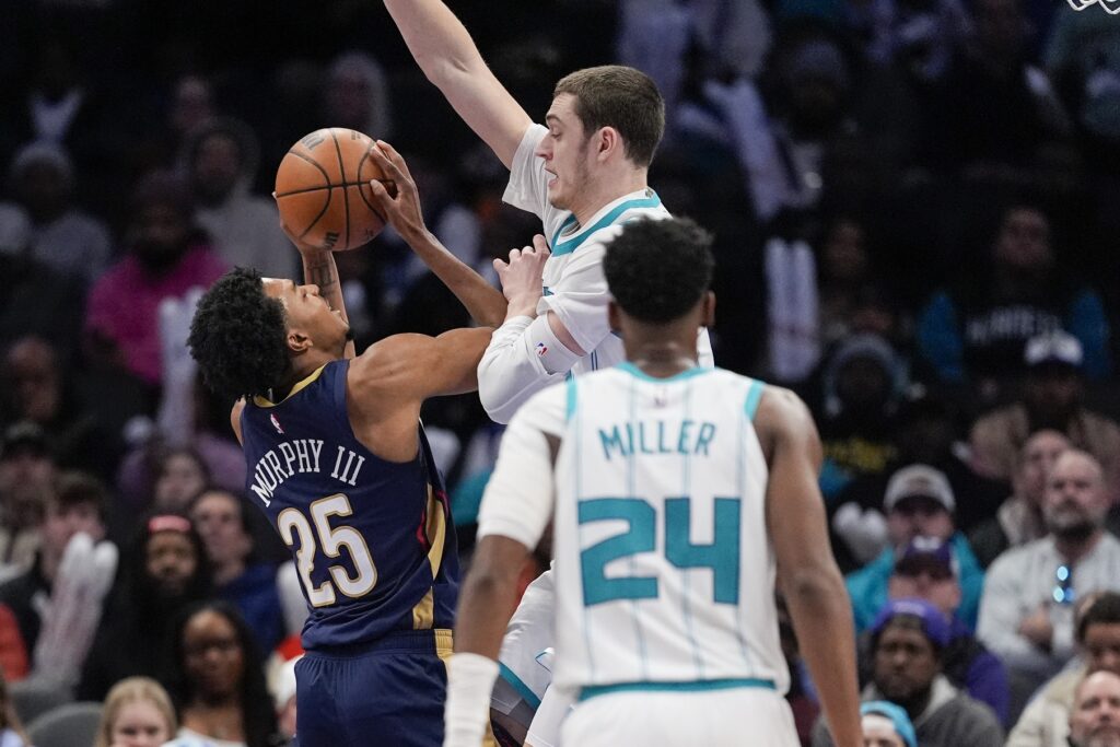 Charlotte Hornets vs New Orleans Pelicans (102-95)