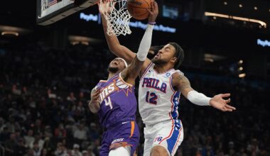 Sixers match Suns shove for shove, then gain win over Phoenix - On Pattison