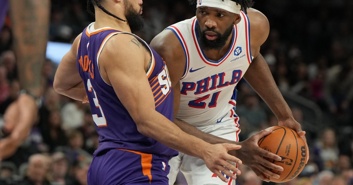 Joel Embiid questionable for Sixers-Trail Blazers on Monday