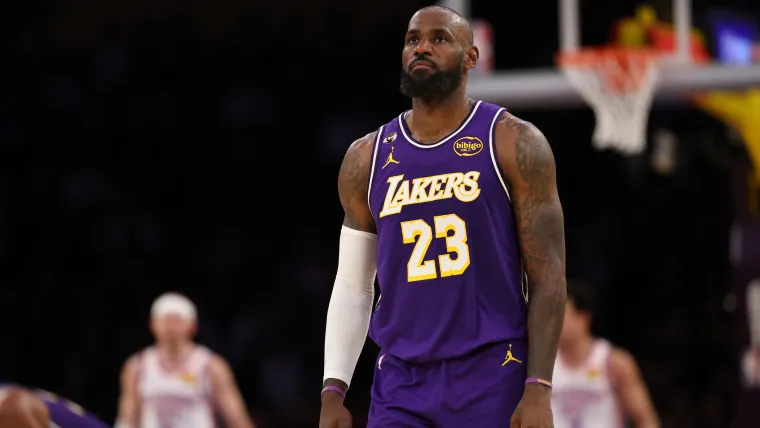 LeBron James predicted to make stunning $49 million choice and leave Lakers in pursuit of 5th ring image