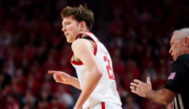 Pryce Sandfort Nebraska basketball