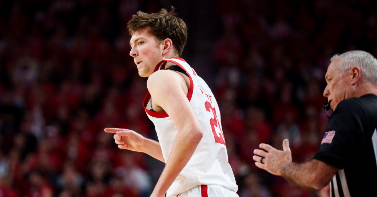 Pryce Sandfort Nebraska basketball