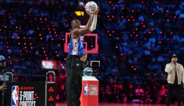 Sixers guard Tyrese Maxey eliminated in first round of 2026 NBA 3-Point Contest