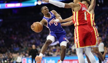 Tyrese Maxey Sounds Frustrated - Crossing Broad