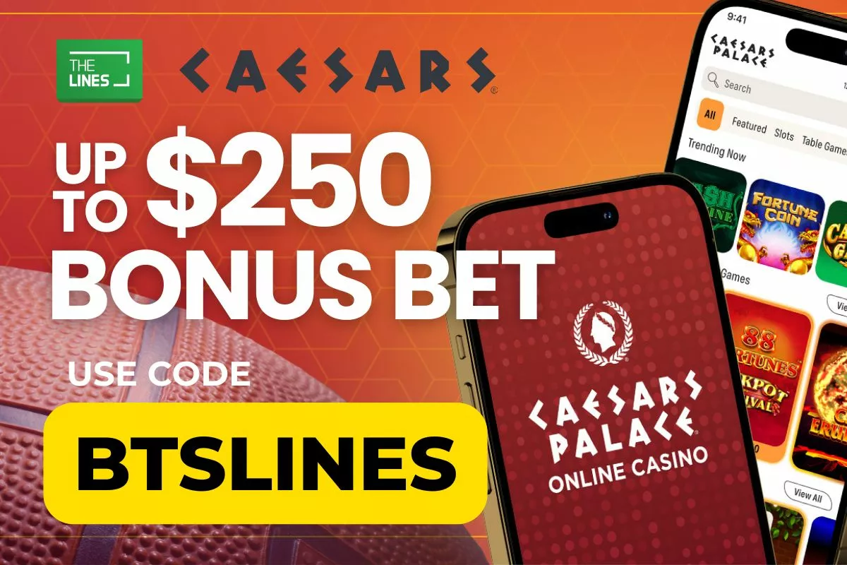 Up to $250 Bonus Bet on Hawks vs 76ers NBA: Use Caesars Code BTSLINES