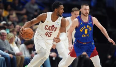 Donovan Mitchell, James Harden clutch late as Cavs punctuate road trip with 119-117 win over Nuggets